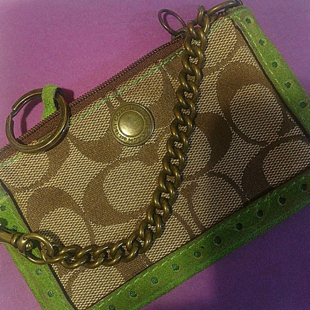 Coach change purse
